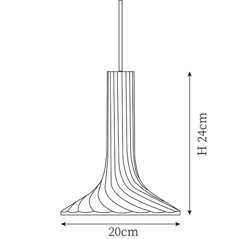 Model A: ∅ 7.9″ x H 9.4″ / Dia 20cm x H 24cm
