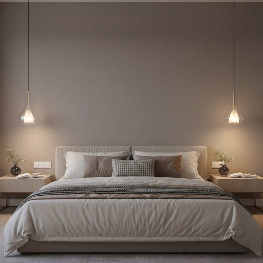 Regentropfen-Pendelleuchte