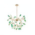 Lustre en flocons d'agate