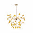 Lustre en flocons d'agate