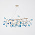 Lustre en flocons d'agate