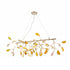 Lustre en flocons d'agate