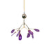 Lustre en flocons d'agate