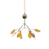 Lustre en flocons d'agate