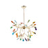 Lustre en flocons d'agate