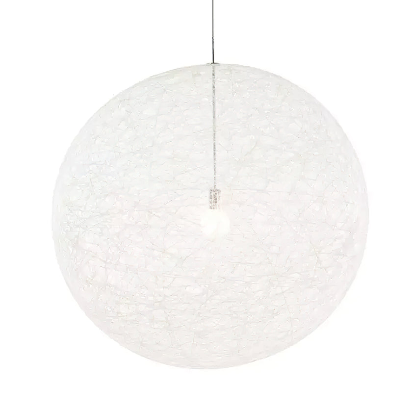 Woven Moon Pendant Light