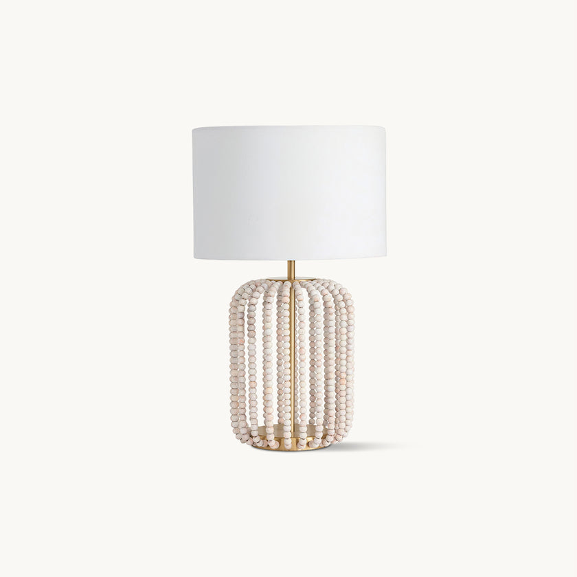 Remy Wood Bead Table Lamp