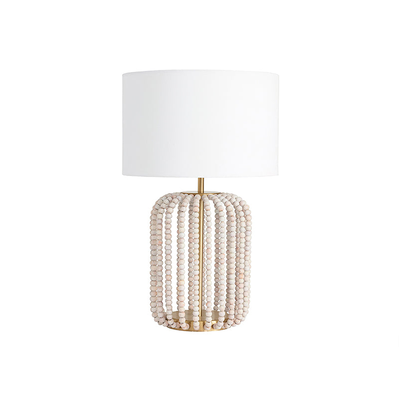 Remy Wood Bead Table Lamp