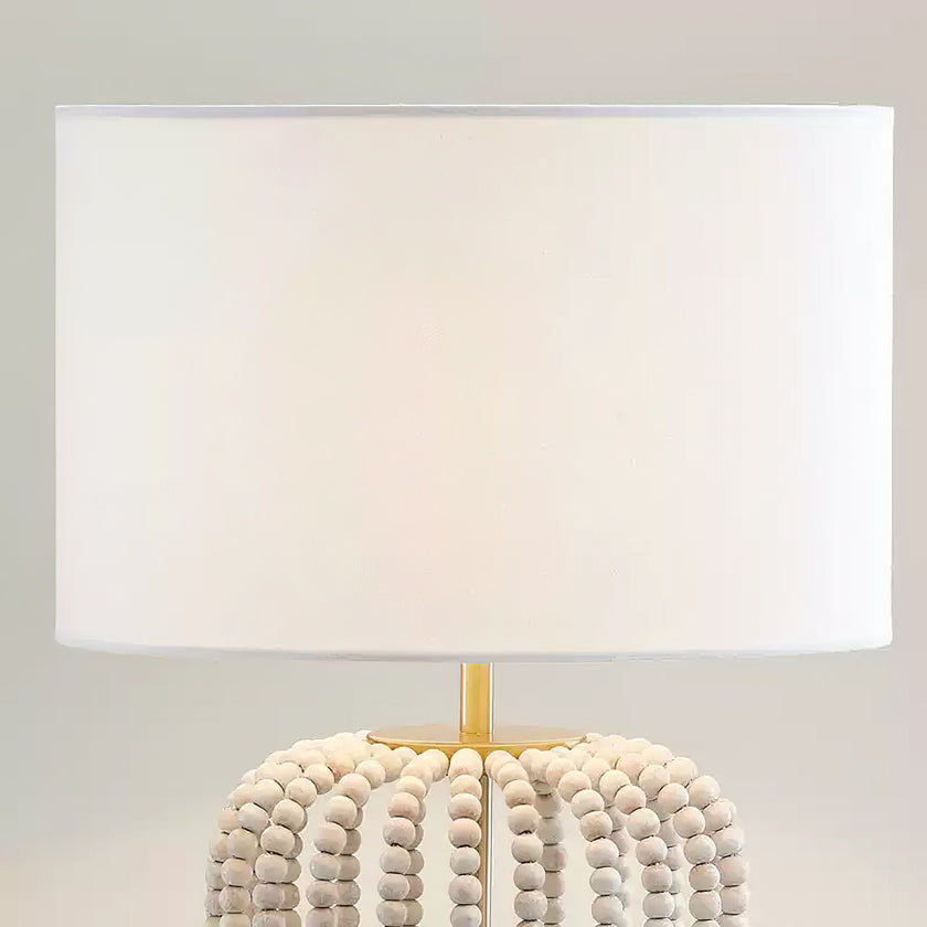 Remy Wood Bead Table Lamp