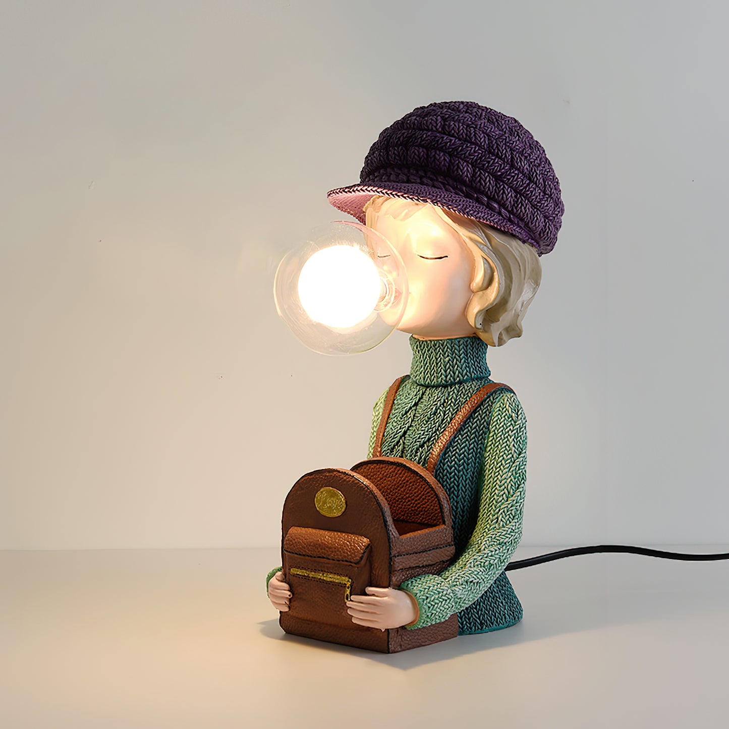 Resin Series - Bubble Girl Table Lamp