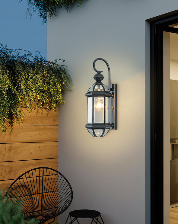 Retro Brass Outdoor Wall Lamp