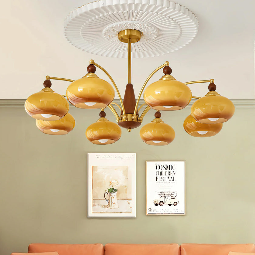 Retro Calliope Chandelier