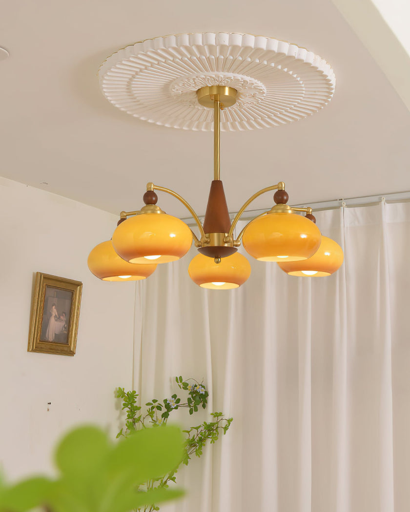 Retro Calliope Chandelier