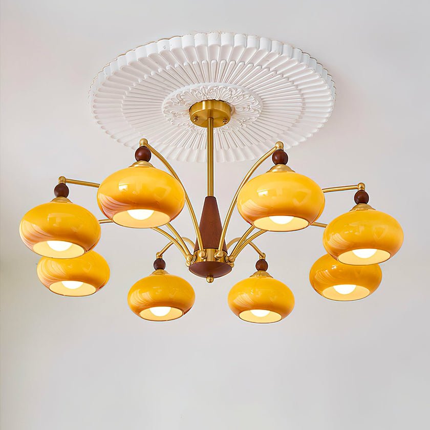 Retro Calliope Chandelier