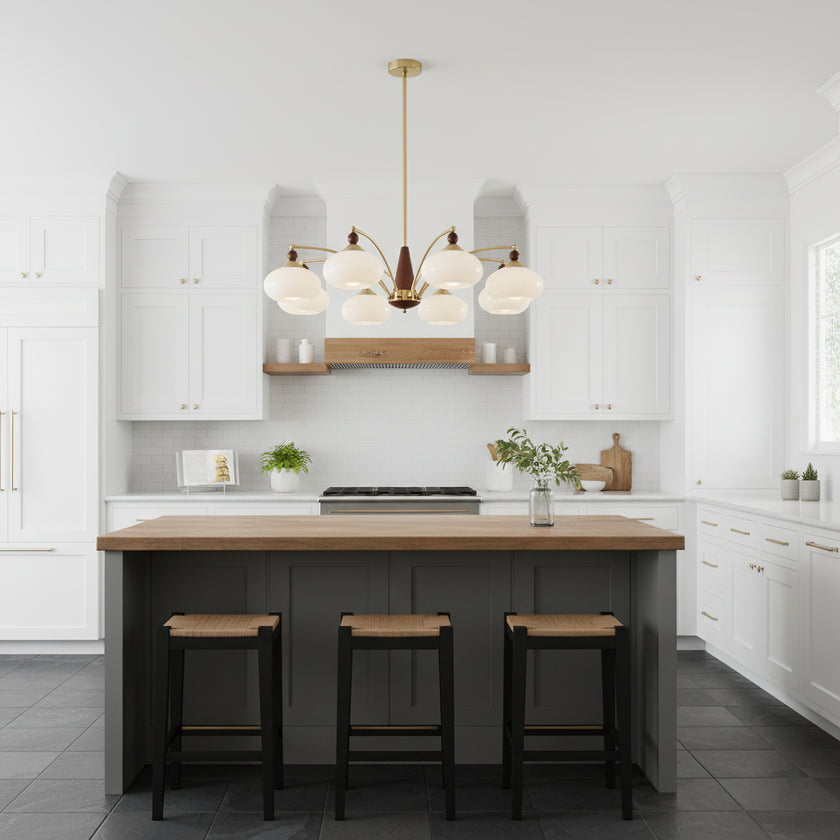 Retro Calliope Chandelier