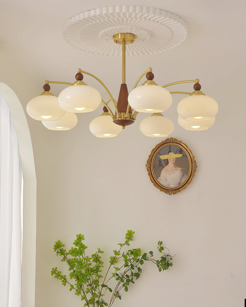 Retro Calliope Chandelier