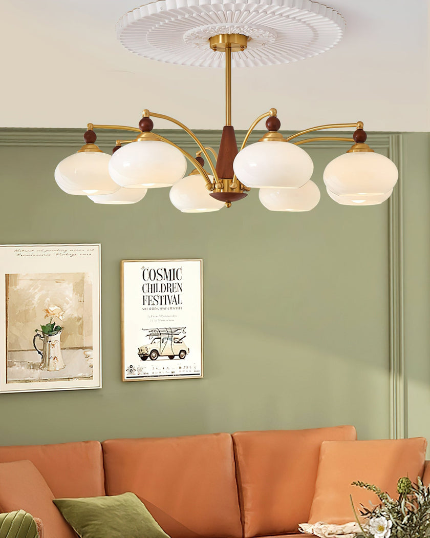 Retro Calliope Chandelier