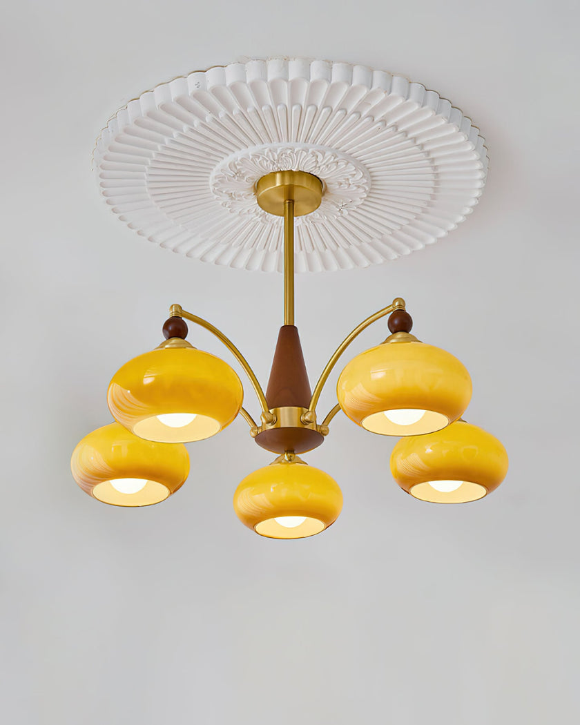 Retro Calliope Chandelier