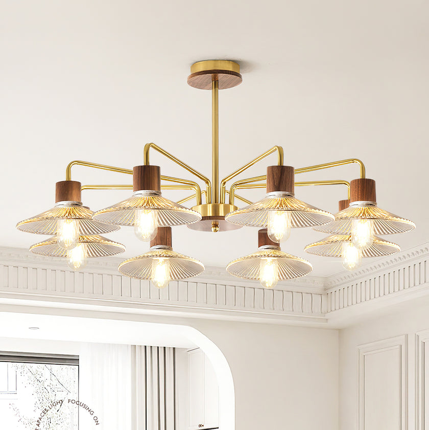 Retro Flower Shape Chandelier