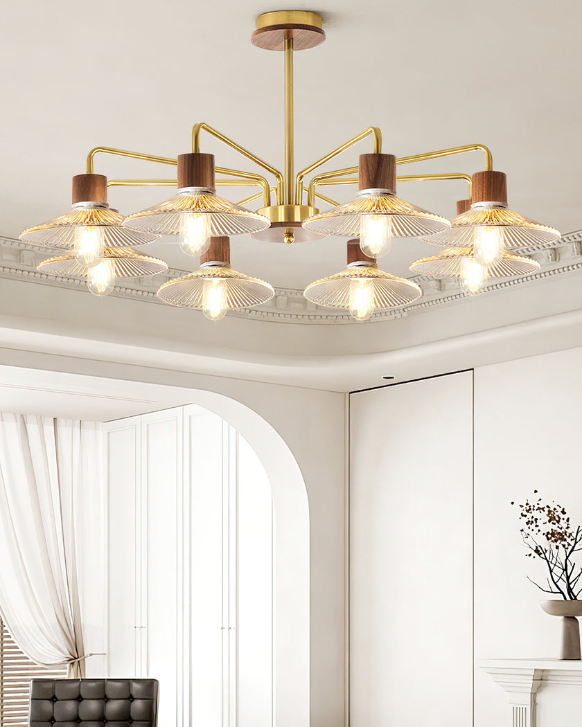 Retro Flower Shape Chandelier