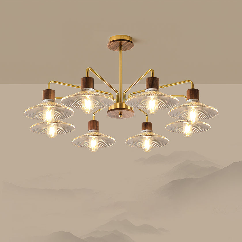 Retro Flower Shape Chandelier