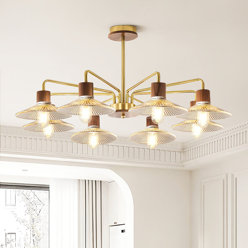 Retro Flower Shape Chandelier