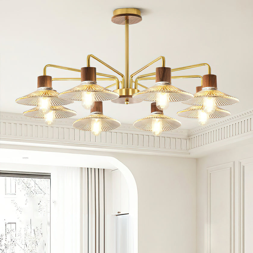 Retro Flower Shape Chandelier