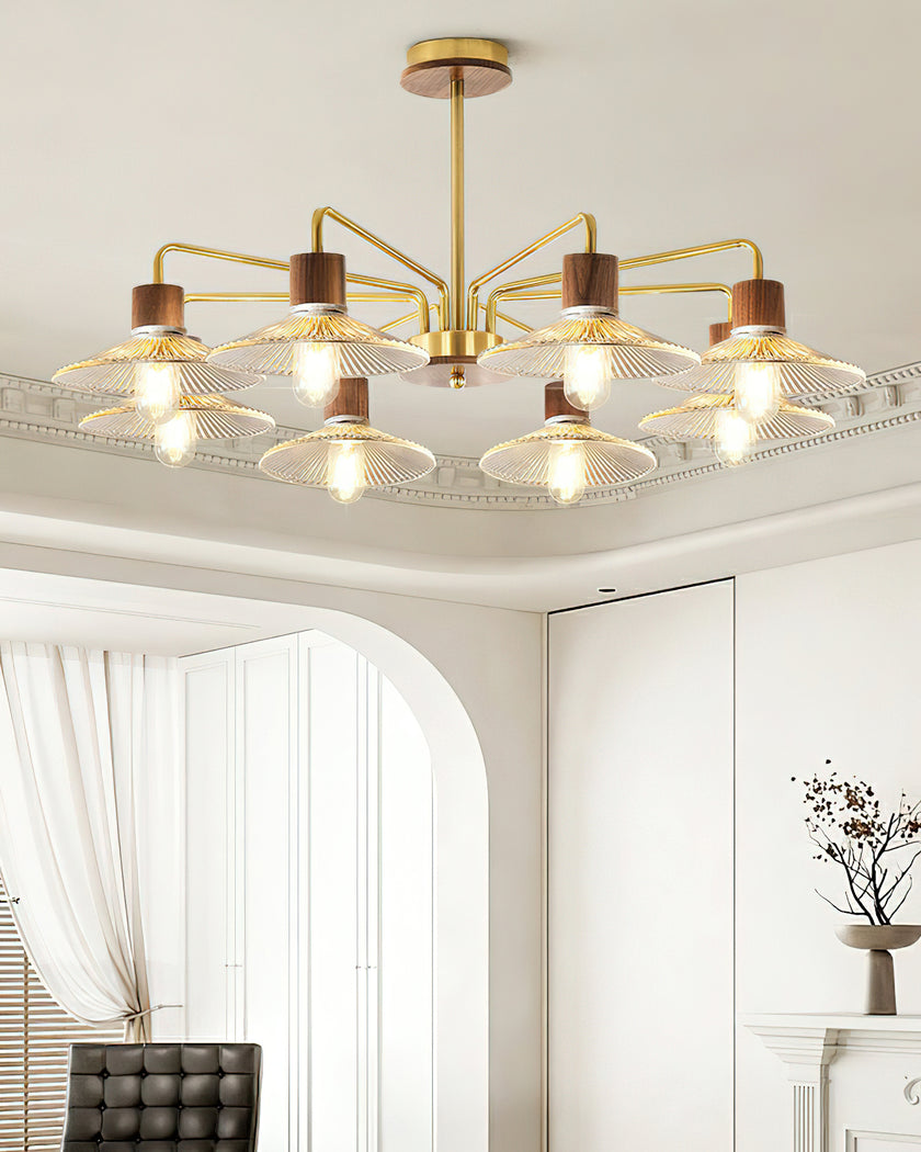 Retro Flower Shape Chandelier