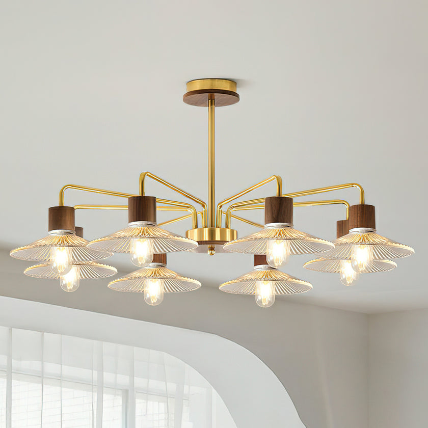 Retro Flower Shape Chandelier