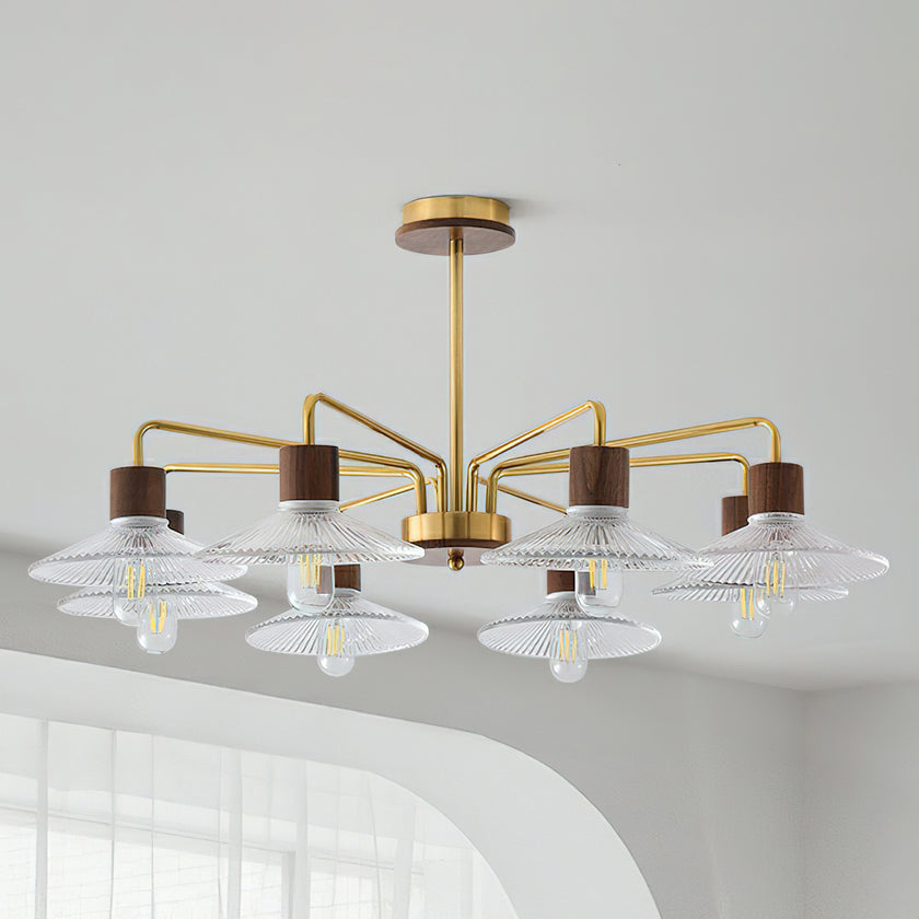 Retro Flower Shape Chandelier