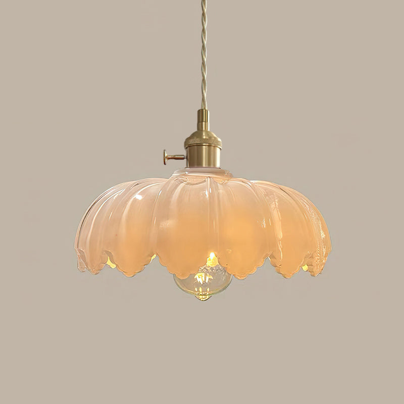 Retro Petal Pendant Lamp