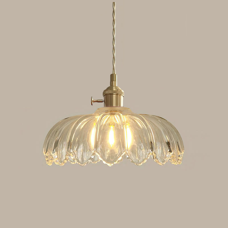 Retro Petal Pendant Lamp