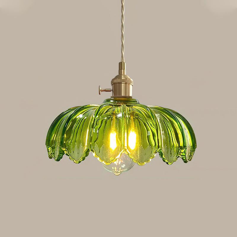 Retro Petal Pendant Lamp