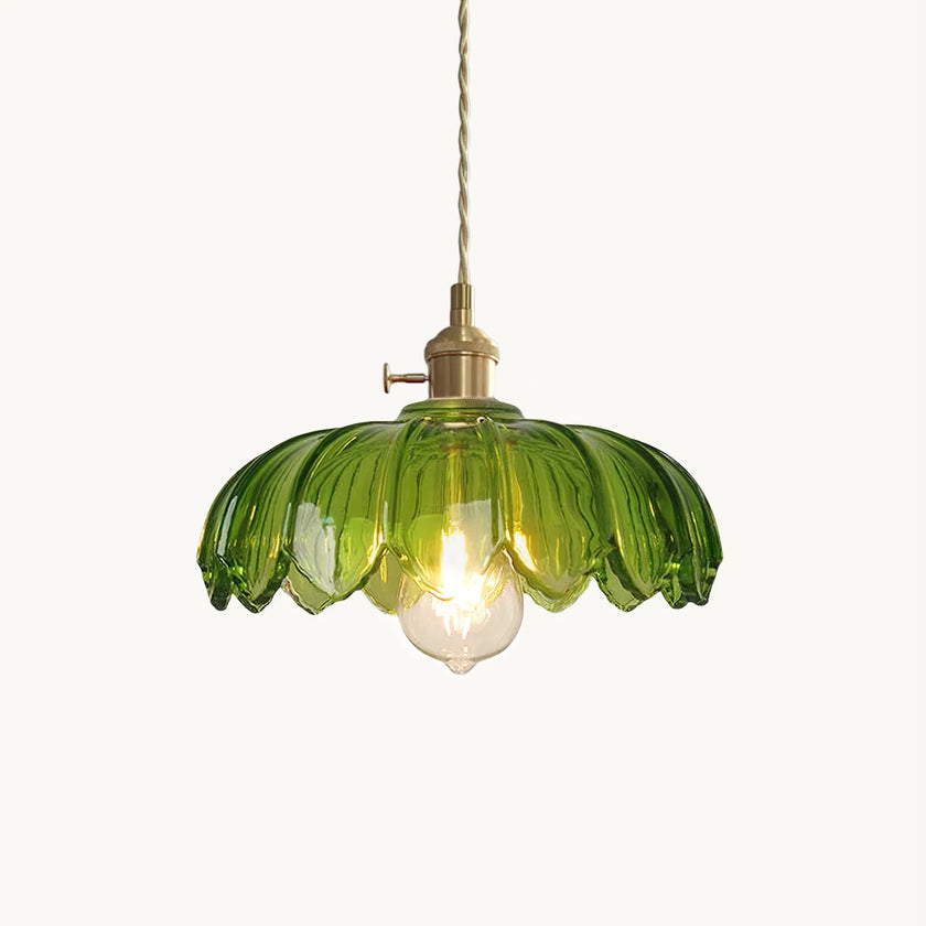 Retro Petal Pendant Lamp