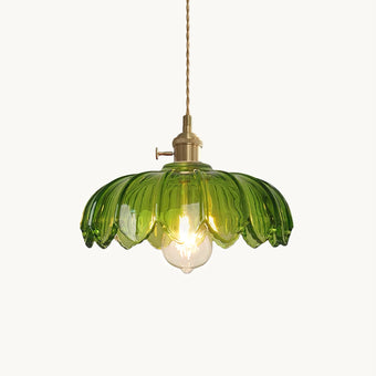 Retro Petal Pendant Lamp