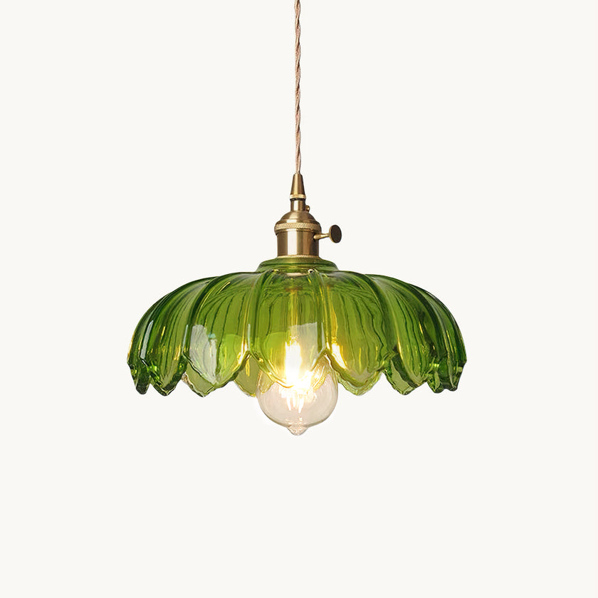 Retro Petal Pendant Lamp