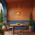 Retro Petal Pendant Lamp