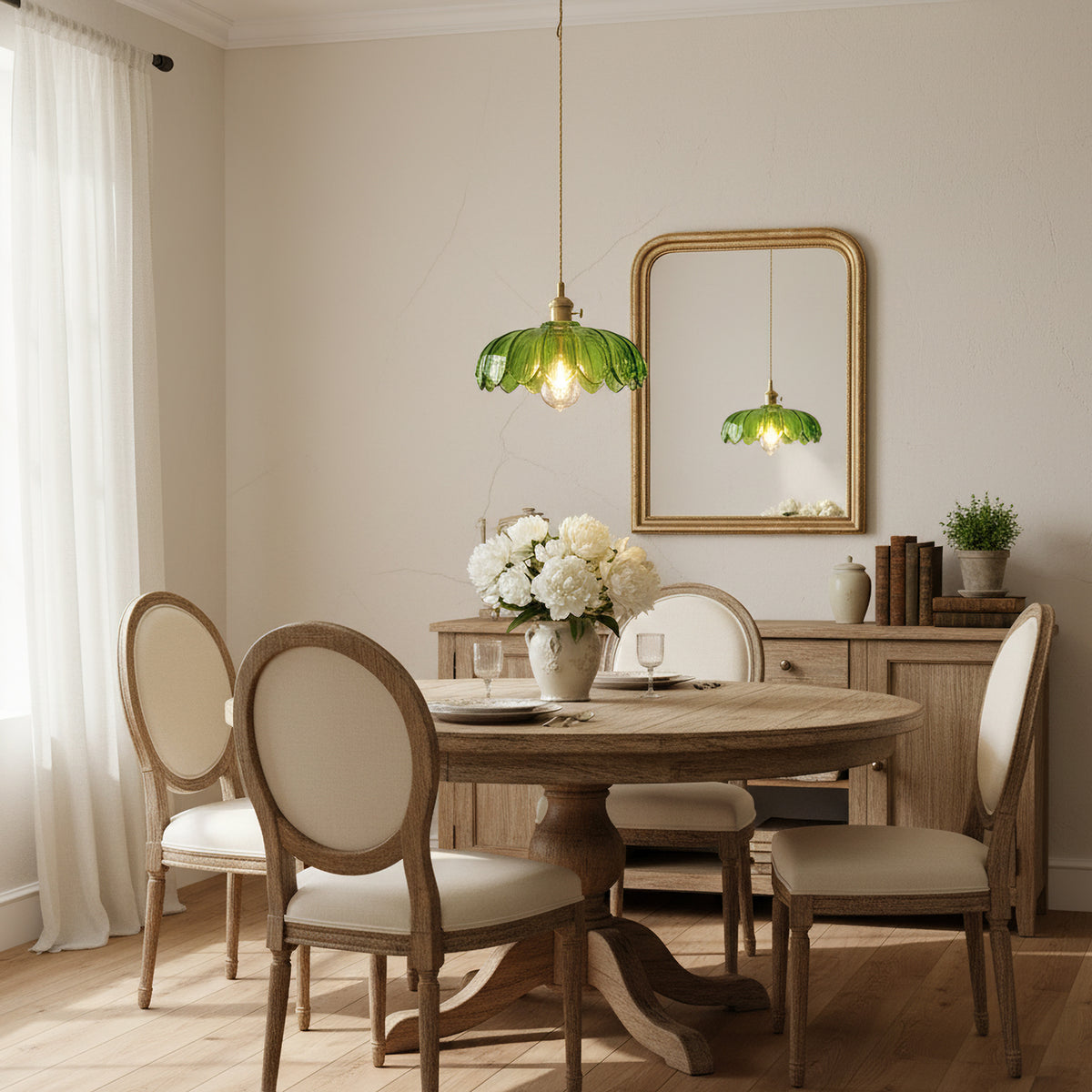 Retro Petal Pendant Lamp – detail 2
