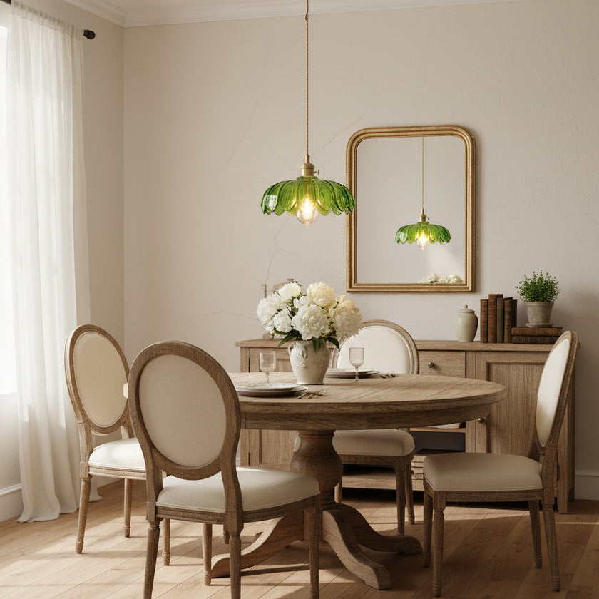Retro Petal Pendant Lamp