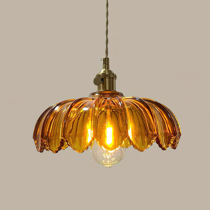 Retro Petal Pendant Lamp