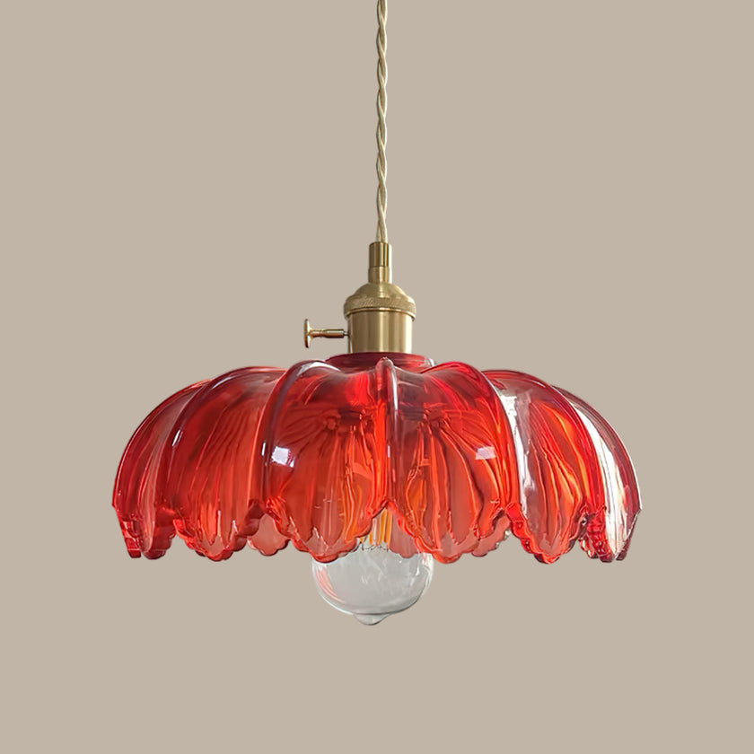 Retro Petal Pendant Lamp