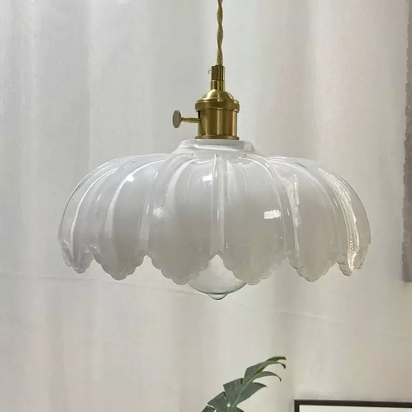 Retro Petal Pendant Lamp