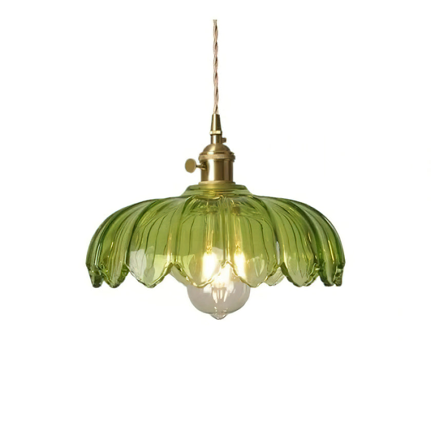 Retro Petal Pendant Lamp