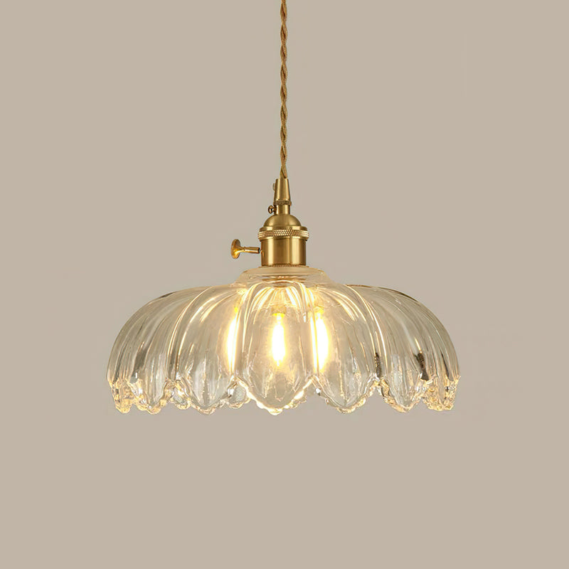 Retro Petal Pendant Lamp