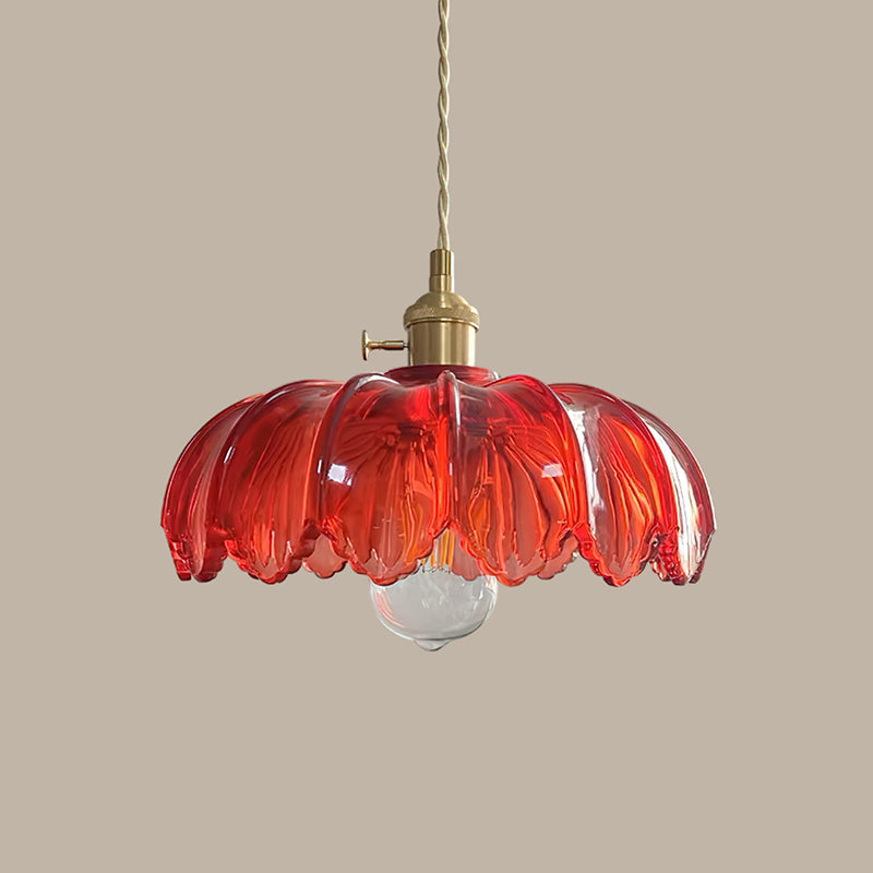 Retro Petal Pendant Lamp