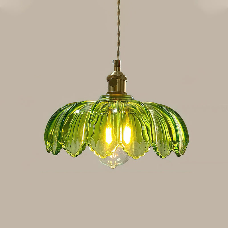 Retro Petal Pendant Lamp