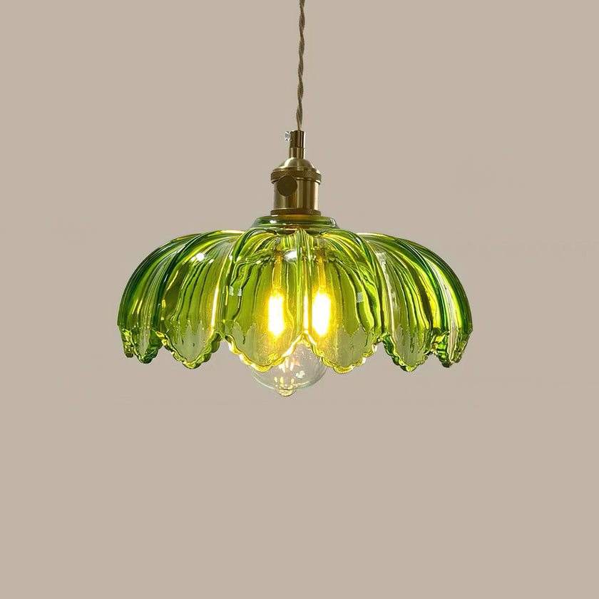 Retro Petal Pendant Lamp