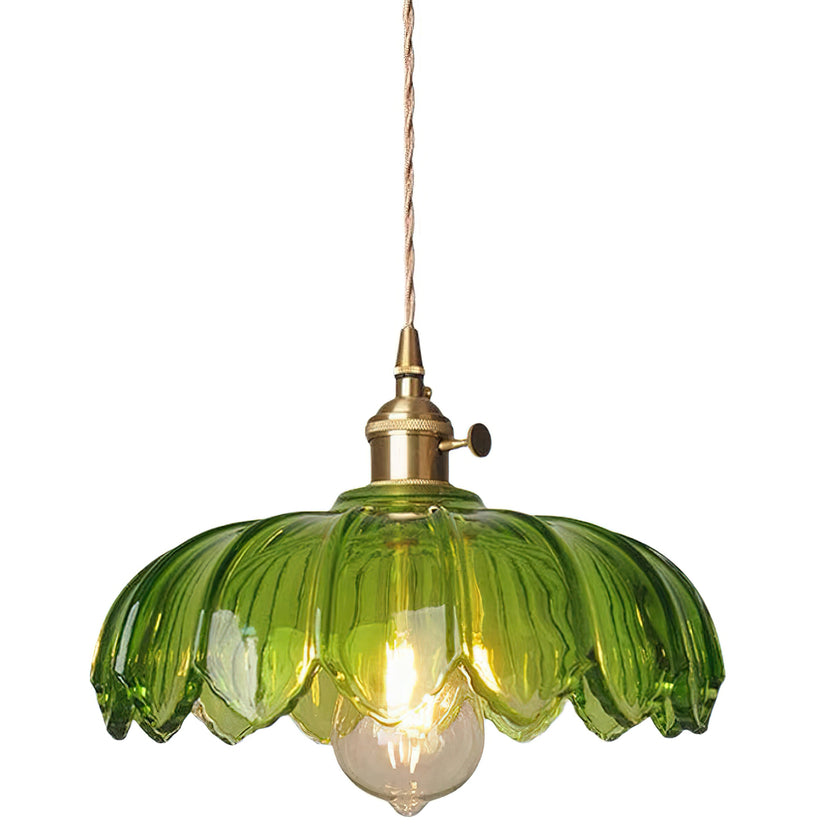 Retro Petal Pendant Lamp