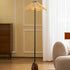 Retro Straw Hat Floor Lamp
