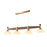 Model B: Gold & Walnussfarbe
